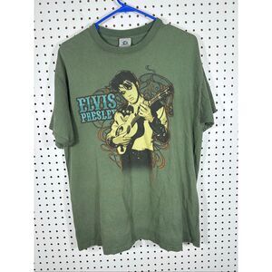 Liquid Blue Vintage Elvis Presley graphic shirt size L